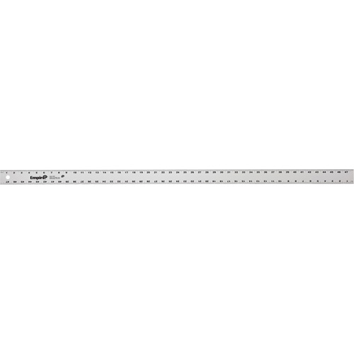 Heavy-Duty Straight Edge, 48" L, Aluminum, 1" Graduations Sidevic Inc.