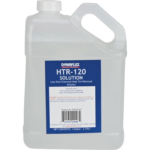 HTR-121 Mild Solution for Heat Tint Removal System Machine, Jug Sidevic Inc.