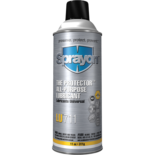 Lubrifiant &agrave; usage multiples The protecteurs LU711, Canette a&eacute;rosol Sidevic Inc.