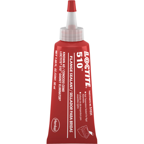 510 High Temperature Flange Sealant, Tube, Pink Sidevic Inc.