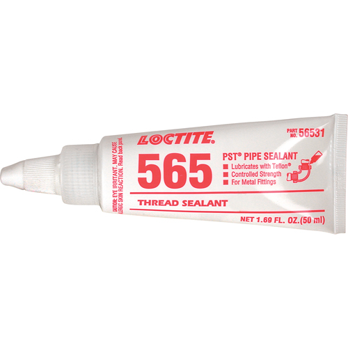 Thread Sealant 565 PST Controlled Strength, Tube, 50 ml, -54° C - 149° C/-65° F - 300° F Sidevic Inc.