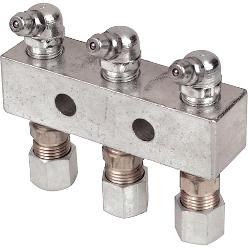 Bloc de boutisse long de 2-3/4", Filetage de 1/8" Sidevic Inc.