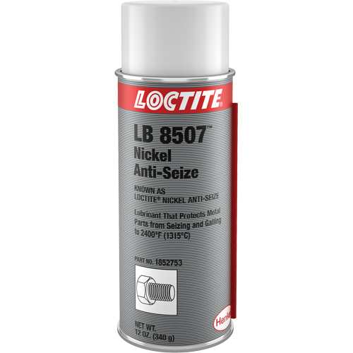 Nickel Anti-Seize Lubricant, Aerosol Can, 2399°F (1315°C) Max. Temp. Sidevic Inc.