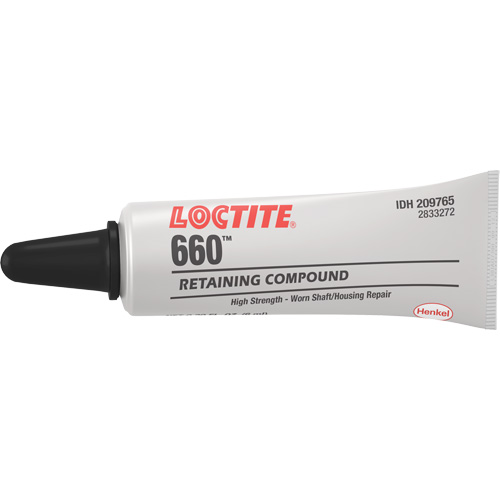 Compos&eacute; de retenue pour r&eacute;paration ajust&eacute; &agrave; la presse Quick Metal 660, 6 ml, Tube, Argent Sidevic Inc.