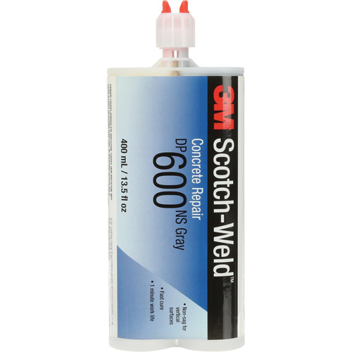 Produit de r&eacute;paration du b&eacute;ton Scotch-Weld, Tube, Gris Sidevic Inc.