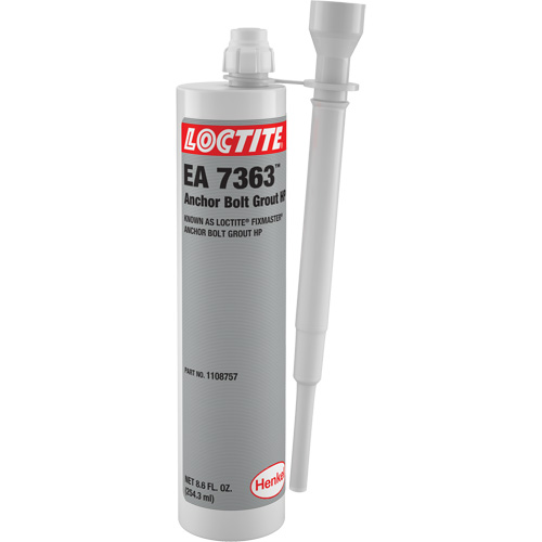 EA 7363 Fixmaster&reg; Anchor Bolt Grout HP, Cartridge Sidevic Inc.