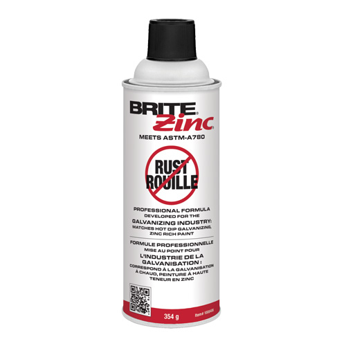 BRITE Zinc&reg; Corrosion Inhibitor, Aerosol Can Sidevic Inc.