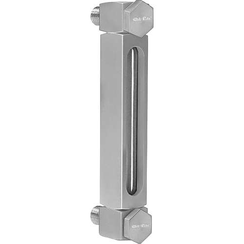 Indicateur de niveau &agrave; liquide en Aluminium, Filet&eacute;, 5" lo, 205°F (96,11° C) Sidevic Inc.