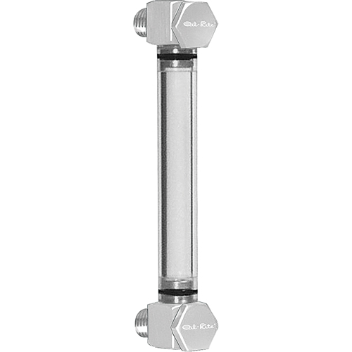 Indicateur de niveau &agrave; liquide en Rond Nylon, Filet&eacute;, 10" lo, 205°F (96,11° C) Sidevic Inc.