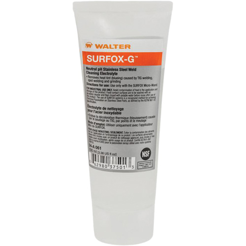 SURFOX-G Weld Cleaner, Bottle Sidevic Inc.