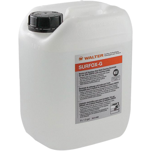 Nettoyant pour soudures SURFOX-G, Bouteille Sidevic Inc.