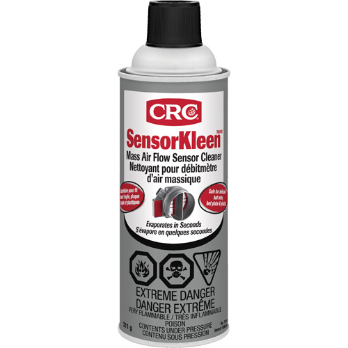 Nettoyant de d&eacute;bitm&egrave;tre d'air massique SensorKleen, Canette a&eacute;rosol Sidevic Inc.