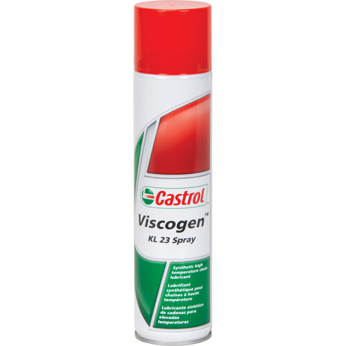 Lubrifiant synth&eacute;tique haute performance pour chaîne KL 23 Viscogen, Canette a&eacute;rosol Sidevic Inc.