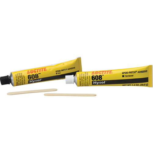 Adh&eacute;sif ultra r&eacute;sistant Hysol, 2,8 oz., Bouteille, Deux composants, Transparent Sidevic Inc.