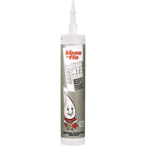 Silicone Gasket Maker, Cartridge, Clear Sidevic Inc.