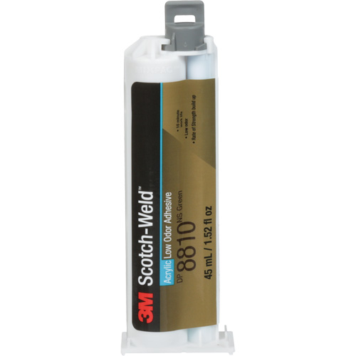 Adh&eacute;sif &agrave; faible odeur Scotch-Weld, Deux composants, Cartouche double, 45 ml, Vert Sidevic Inc.