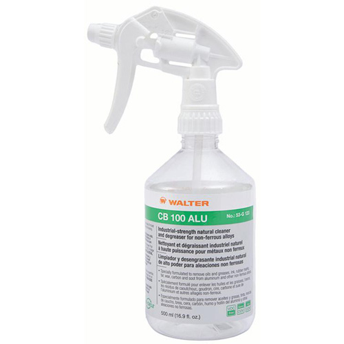 Nettoyant et d&eacute;graissant naturel CB 100 ALU, Bouteille &agrave; g&acirc;chette Sidevic Inc.