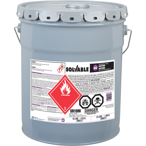 Liquid Acetone, 18.9 L Sidevic Inc.