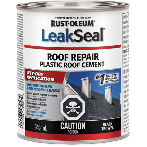 Produit de r&eacute;paration de toit sec/humide LeakSeal Sidevic Inc.