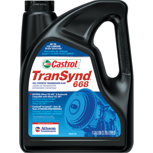 Liquide de transmission automatique enti&egrave;rement synth&eacute;tique TranSynd 668 Sidevic Inc.