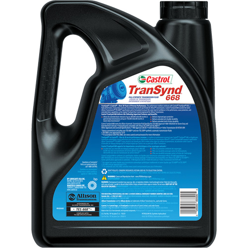 Liquide de transmission automatique enti&egrave;rement synth&eacute;tique TranSynd 668 Sidevic Inc.