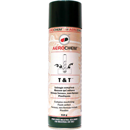 Huile de taraudage T & T AEROCHEM, Canette a&eacute;rosol Sidevic Inc.
