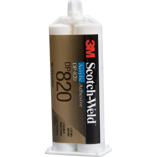 Scotch-Weld Acrylic Adhesive, Two-Part, Dual Cartridge, 1.6 fl. oz., Off-White Sidevic Inc.