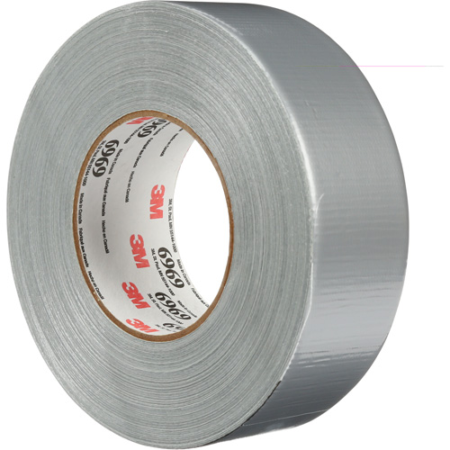 6969 Extra Heavy-Duty Duct Tape, 10.7 mils, Silver, 48 mm (2") x 55 m (180') Sidevic Inc.