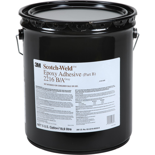 Scotch-Weld Adhesive, 5 gal., Pail, Two-Part, Grey Sidevic Inc.