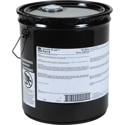 Adh&eacute;sif Scotch-Weld, 5 gal., Seau, Deux composants, Blanc cass&eacute; Sidevic Inc.