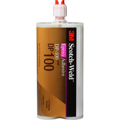 Scotch-Weld Adhesive, 400 ml, Cartridge, Two-Part, Clear Sidevic Inc.
