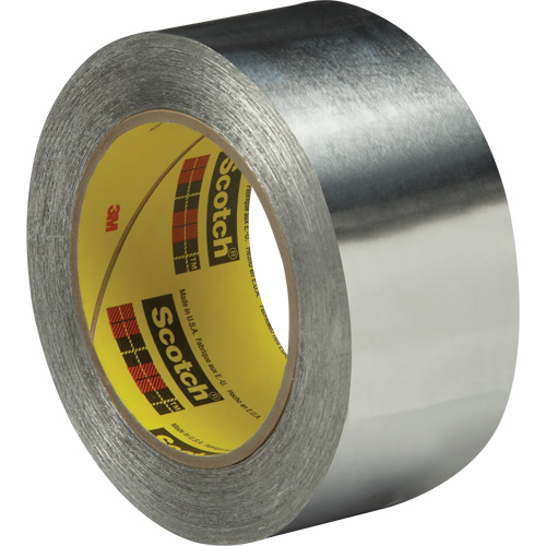 High-Temperature Aluminum Foil Tape, 2 mils Thick, 51 mm (2") x 55 m (180') Sidevic Inc.
