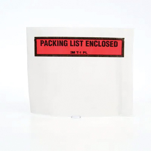 Packing List Envelope, 5-1/2" L x 4-1/2" W, Endloading Style Sidevic Inc.
