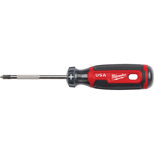 Phillips Screwdriver, #1 Tip, Round, 170 mm L, Cushion Grip Handle Sidevic Inc.