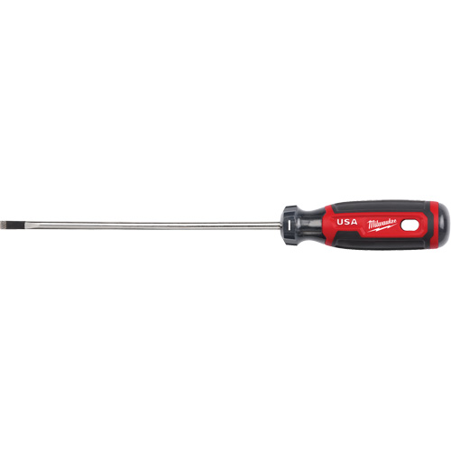 Tournevis d&eacute;b&eacute;niste, Tige de 3/16", Ronde, 254 mm lo, Prise en Coussin&eacute;e Sidevic Inc.