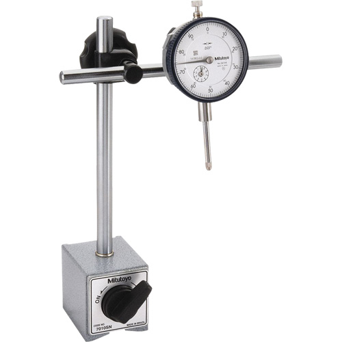 Indicateur &agrave; cadran et base magn&eacute;tique 0,001" x 1" Sidevic Inc.
