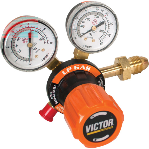 G250 Single-Stage Regulator, 9/16" NPT, 15 psi Max. PSI, Standard Sidevic Inc.