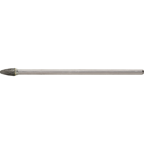 Solid Carbide Burr, SF-1L6, 1/4" Dia., 1/2" Depth of Cut Sidevic Inc.