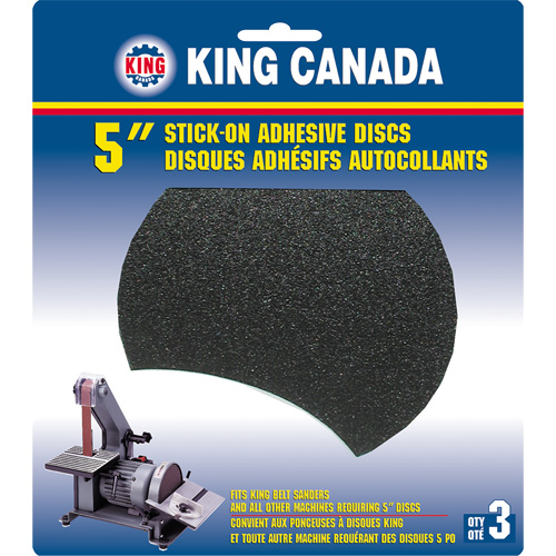 Wood Sanding Disc, 5" Dia., 120 Grit Sidevic Inc.
