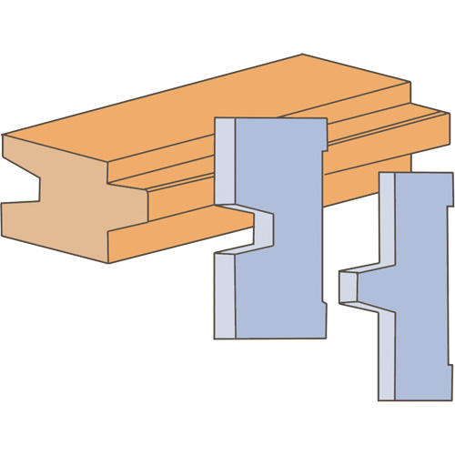 Tongue & Groove Moulding Cutter Set Sidevic Inc.