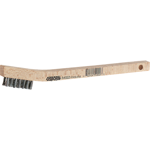 Small Cleaning Scratch Brushes, Brass, 3 x 7 Wire Rows, 7-3/4" Long Sidevic Inc.