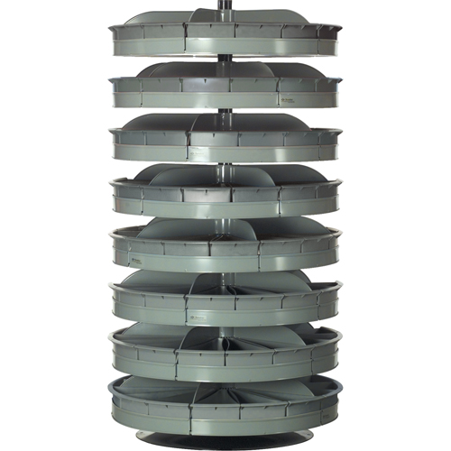 Modules de stockage Rotabin, 500 lb Capacit&eacute; par niveau, 66" ha x 28" dia Sidevic Inc.