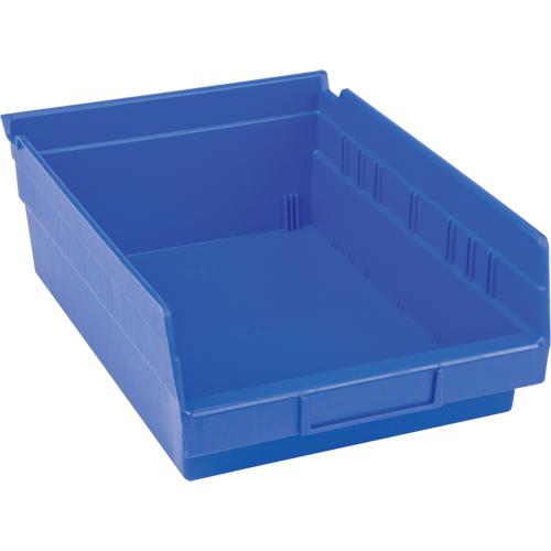 Bacs pour tablette en plastique, 8-3/8" la x 4" H x 11-5/8" p, Bleu, Capacit&eacute; 15 lb Sidevic Inc.