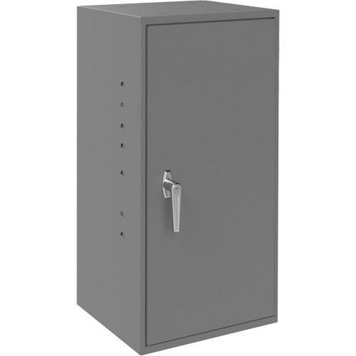 Armoires utilitaires, Acier, 2 Tablettes, 30" h x 13-3/4" la x 12-3/4" P, Gris Sidevic Inc.