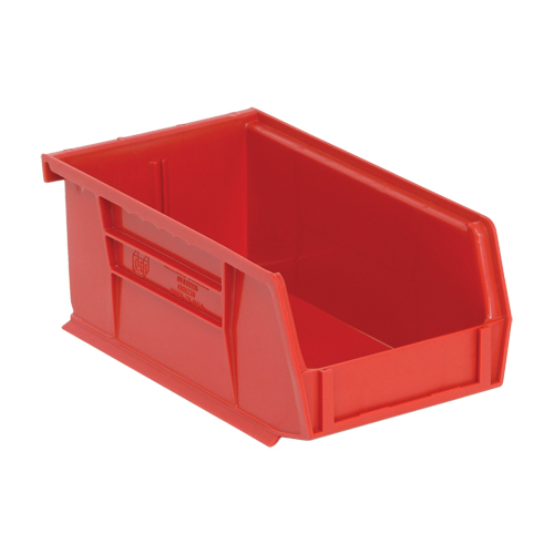 Bacs ultra empilable & suspendable, 4-1/8" la, 3" h x 7-3/8" p, Rouge Sidevic Inc.