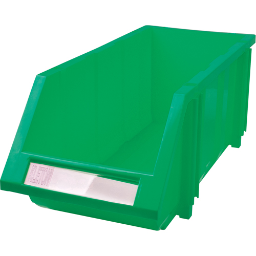 Bac empilable & &agrave; suspendre, 7-7/8" la, 7" h x 17-11/16" p, Vert Sidevic Inc.