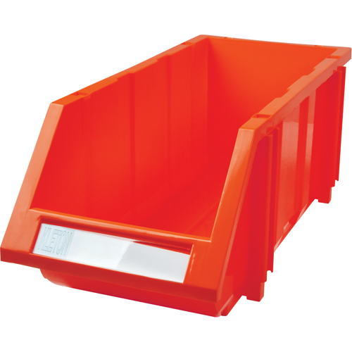 Stack & Hang Bin, 7-7/8" W x 7" H x 17-11/16" D, Red Sidevic Inc.
