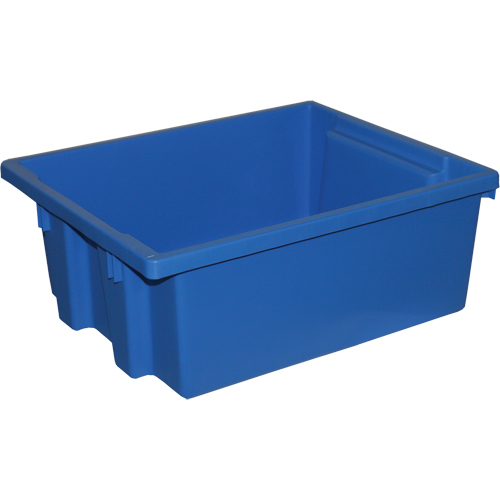 Contenants De Rangement Stack-N-Nest, 6" x 15,25" x 12,25", Bleu Sidevic Inc.