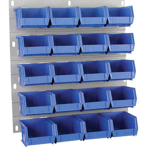 Panneau &agrave; suspendre, 20 bacs, 18" la x 1" p x 19" h Sidevic Inc.