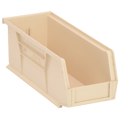 Ultra Stack & Hang Bin, 4-1/8" W x 4" H x 10-7/8" D, Ivory Sidevic Inc.